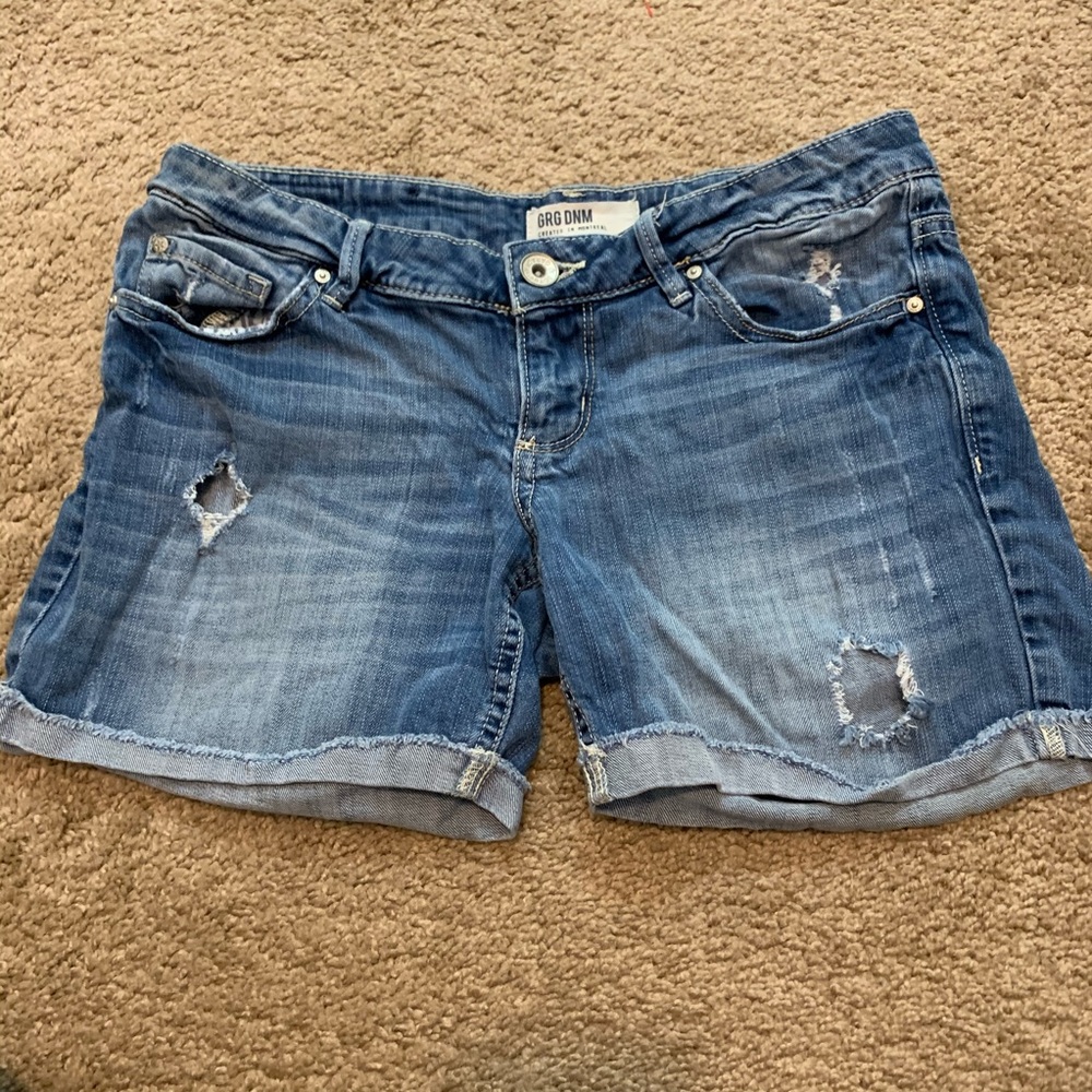 Garage Stretch Denim Shorts